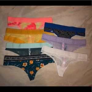7 for $25 Victoria Secret Pink Panties